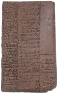 Sumerian medical tablet (2400 BC), ancient city of Nippur. Lists 15 prescriptions used by a pharmacist. Library of Ashurbanipal.